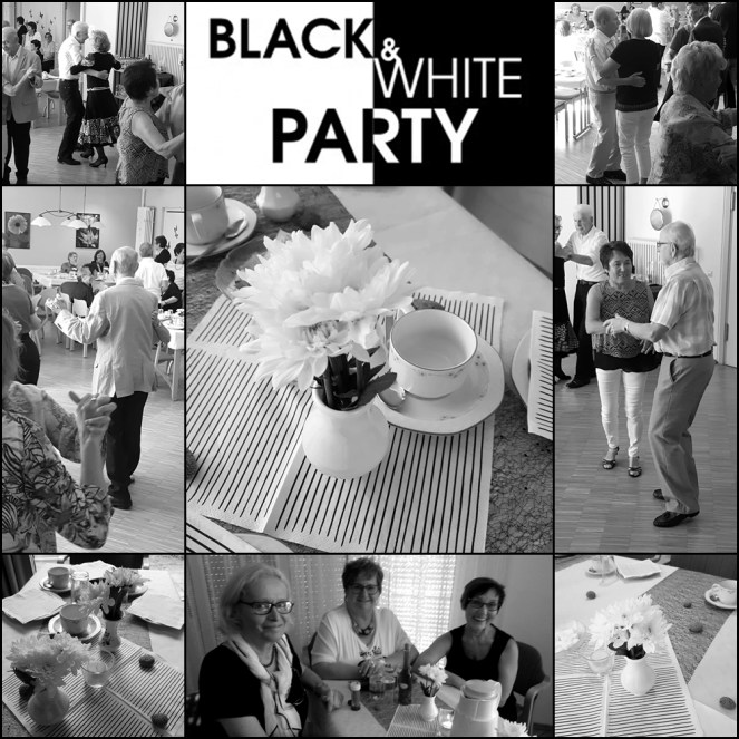 Schwarz-Weiß-Party Tanztee Rastatt